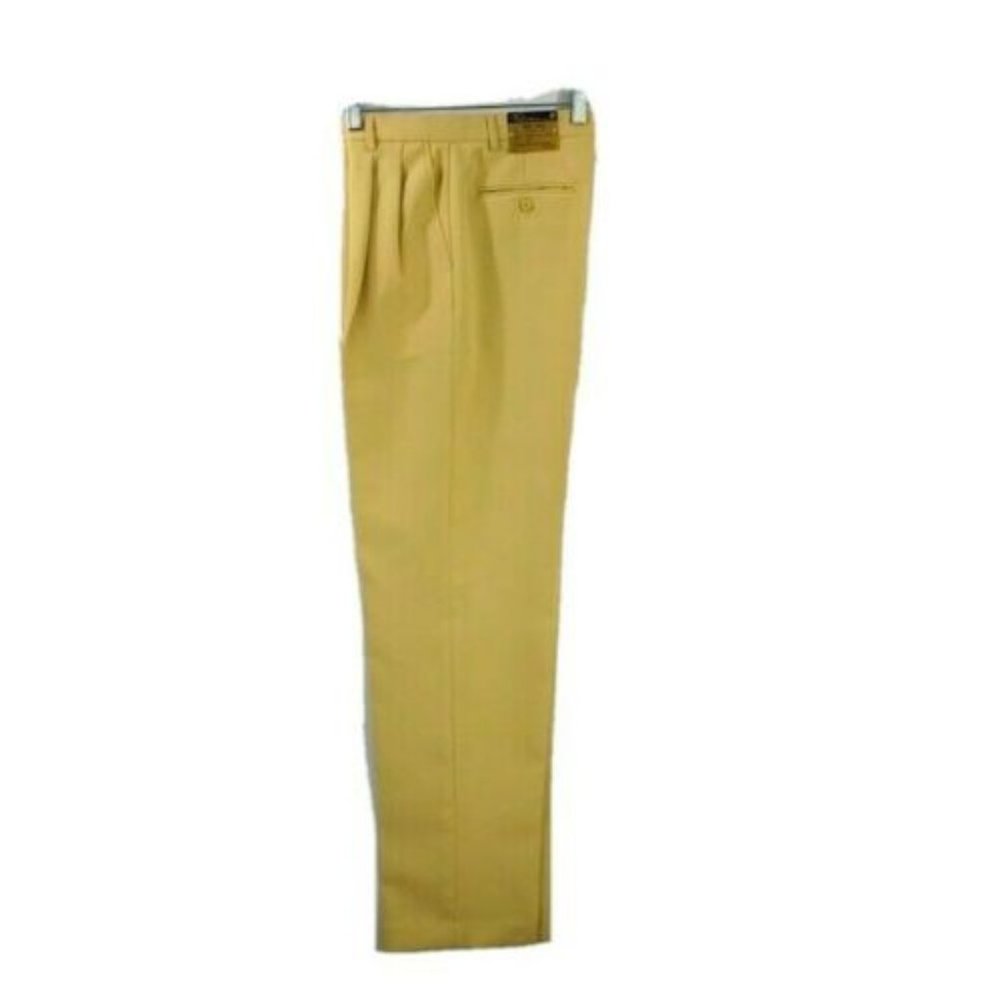 Falcone Boys Khaki Suit 3 Piece Single Breasted - Picture 4 of 6